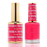 DND DC Duo Gel Matching Color - 005 NEON PINK - Jessica Nail & Beauty Supply - Canada Nail Beauty Supply - DND DC DUO