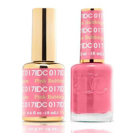 DND DC Duo Gel Matching Color - 017 PINK BUBBLEGUM - Jessica Nail & Beauty Supply - Canada Nail Beauty Supply - DND DC DUO
