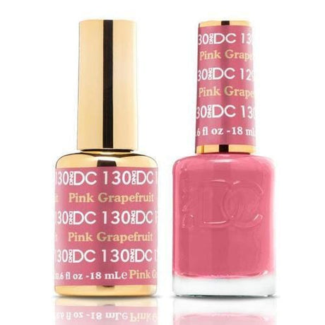 DND DC Duo Gel Matching Color - 130 PINK GRAPEFRUIT - Jessica Nail & Beauty Supply - Canada Nail Beauty Supply - DND DC DUO