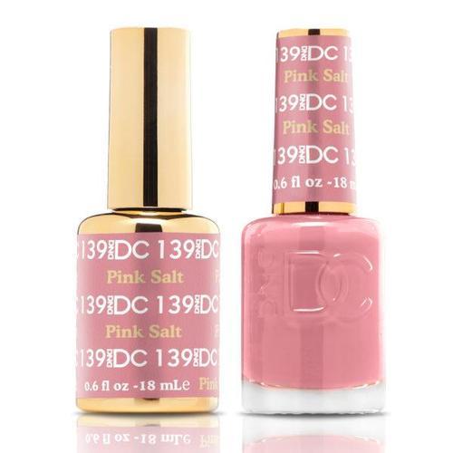 DND DC Duo Gel Matching Color - 139 PINK SALT - Jessica Nail & Beauty Supply - Canada Nail Beauty Supply - DND DC DUO