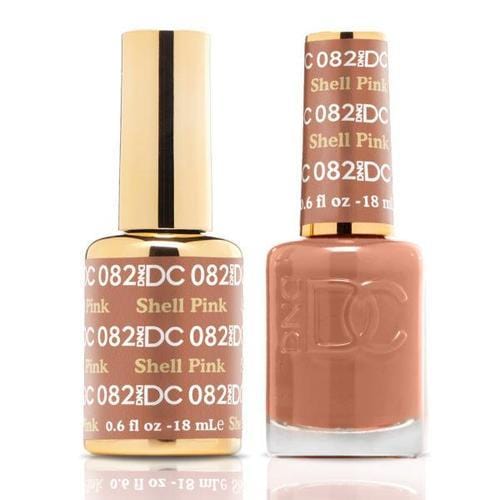 DND DC Duo Gel Matching Color - 082 SHELL PINK - Jessica Nail & Beauty Supply - Canada Nail Beauty Supply - DND DC DUO