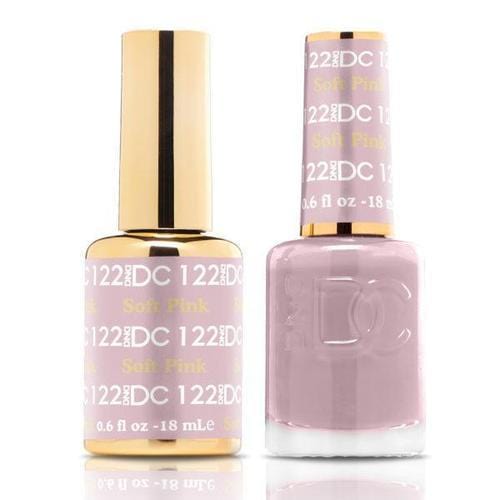 DND DC Duo Gel Matching Color - 122 SOFT PINK - Jessica Nail & Beauty Supply - Canada Nail Beauty Supply - DND DC DUO