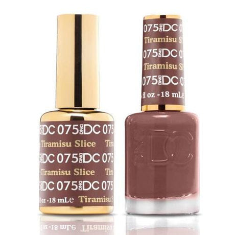 DND DC Duo Gel Matching Color - 075 TIRAMISU SLICE - Jessica Nail & Beauty Supply - Canada Nail Beauty Supply - DND DC DUO