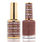 DND DC Duo Gel Matching Color - 075 TIRAMISU SLICE - Jessica Nail & Beauty Supply - Canada Nail Beauty Supply - DND DC DUO