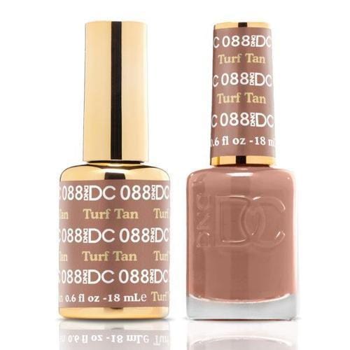 DND DC Duo Gel Matching Color - 088 TURF TAN - Jessica Nail & Beauty Supply - Canada Nail Beauty Supply - DND DC DUO