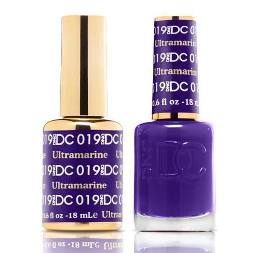 DND DC Duo Gel Matching Color - 019 ULTRAMARINE - Jessica Nail & Beauty Supply - Canada Nail Beauty Supply - DND DC DUO