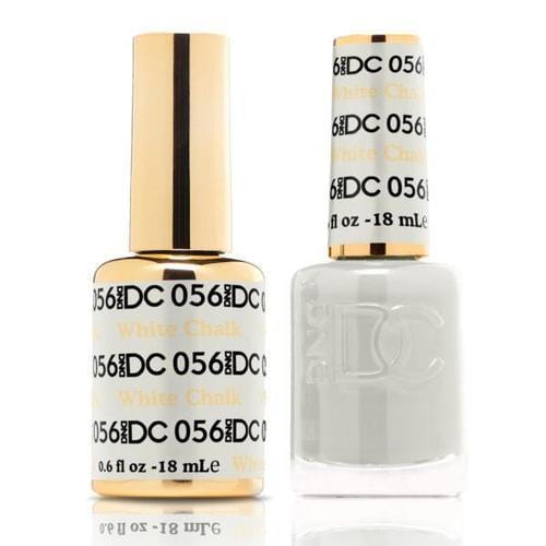 DND DC Duo Gel Matching Color - 056 WHITE CHALK - Jessica Nail & Beauty Supply - Canada Nail Beauty Supply - DND DC DUO