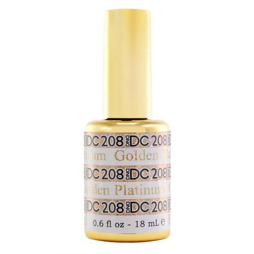 DND - DC Platinum #208 Golden - Jessica Nail & Beauty Supply - Canada Nail Beauty Supply - DND DC Platinum