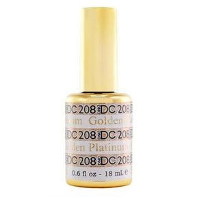 DND - DC Platinum #208 Golden - Jessica Nail & Beauty Supply - Canada Nail Beauty Supply - DND DC Platinum