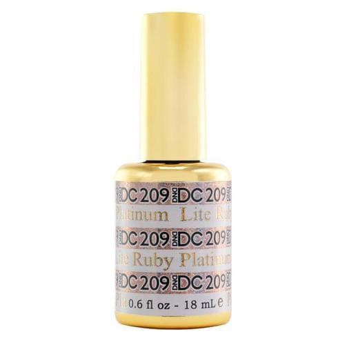 DND - DC Platinum #209 Lite Ruby - Jessica Nail & Beauty Supply - Canada Nail Beauty Supply - DND DC Platinum