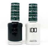 DND Duo Gel Matching Color - 747 Auora Green - Jessica Nail & Beauty Supply - Canada Nail Beauty Supply - DND DUO