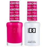 DND Duo Gel Matching Color - 658 Basic Plum - Jessica Nail & Beauty Supply - Canada Nail Beauty Supply - DND DUO