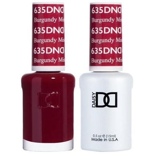 DND Duo Gel Matching Color - 635 Burgundy Mist - Jessica Nail & Beauty Supply - Canada Nail Beauty Supply - DND DUO