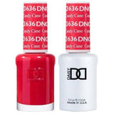 DND Duo Gel Matching Color - 636 Candy Cane - Jessica Nail & Beauty Supply - Canada Nail Beauty Supply - DND DUO