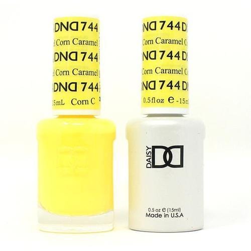 DND Duo Gel Matching Color - 744 Caramel Corn - Jessica Nail & Beauty Supply - Canada Nail Beauty Supply - DND DUO