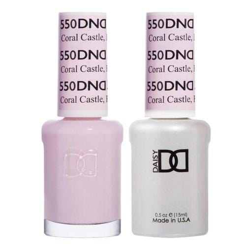 DND Duo Gel Matching Color - 550 Coral Castle FL - Jessica Nail & Beauty Supply - Canada Nail Beauty Supply - DND DUO