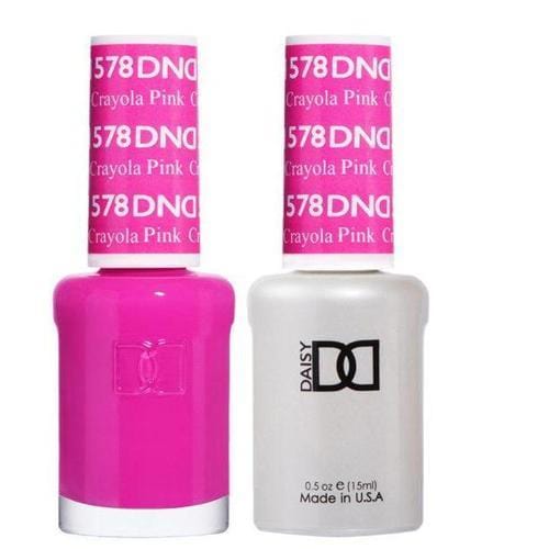 DND Duo Gel Matching Color - 578 Crayola Pink - Jessica Nail & Beauty Supply - Canada Nail Beauty Supply - DND DUO