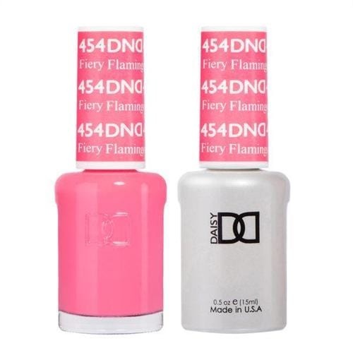 DND Duo Gel Matching Color - 454 Fiery Flamingo - Jessica Nail & Beauty Supply - Canada Nail Beauty Supply - DND DUO