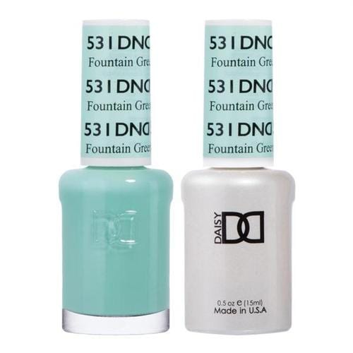 DND Duo Gel Matching Color - 531 Fountain Green UT - Jessica Nail & Beauty Supply - Canada Nail Beauty Supply - DND DUO