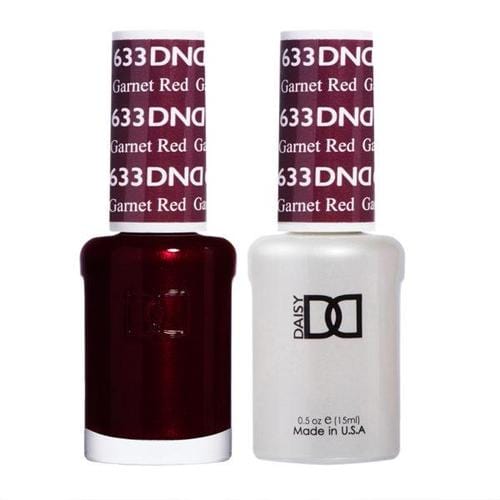 DND Duo Gel Matching Color - 633 Garnet Red - Jessica Nail & Beauty Supply - Canada Nail Beauty Supply - DND DUO