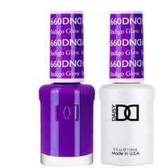 DND Duo Gel Matching Color - 660 Indigo Glow - Jessica Nail & Beauty Supply - Canada Nail Beauty Supply - DND DUO