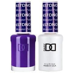 DND Duo Gel Matching Color - 657 Monster Purple - Jessica Nail & Beauty Supply - Canada Nail Beauty Supply - DND DUO