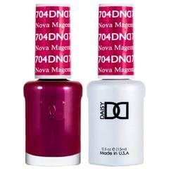 DND Duo Gel Matching Color - 704 Nova Magenta - Jessica Nail & Beauty Supply - Canada Nail Beauty Supply - DND DUO