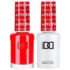 DND Duo Gel Matching Color - 649 Orange Creamsicle - Jessica Nail & Beauty Supply - Canada Nail Beauty Supply - DND DUO