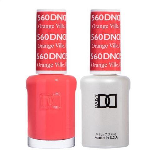 DND Duo Gel Matching Color - 560 Orange Ville Ut - Jessica Nail & Beauty Supply - Canada Nail Beauty Supply - DND DUO