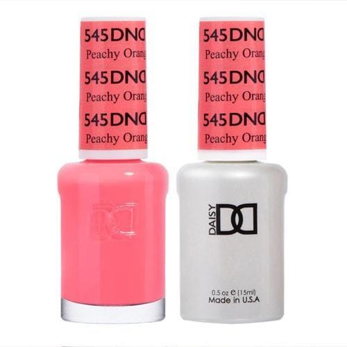 DND Duo Gel Matching Color - 545 Peachy Orange - Jessica Nail & Beauty Supply - Canada Nail Beauty Supply - DND DUO