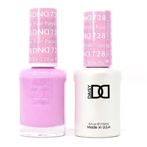 DND Duo Gel Matching Color - 728 Purple Rain - Jessica Nail & Beauty Supply - Canada Nail Beauty Supply - DND DUO