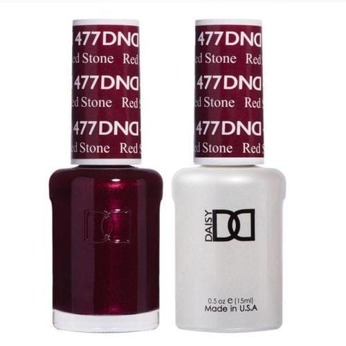 DND Duo Gel Matching Color - 477 Red Stone - Jessica Nail & Beauty Supply - Canada Nail Beauty Supply - DND DUO