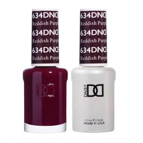 DND Duo Gel Matching Color - 634 Reddish Purple - Jessica Nail & Beauty Supply - Canada Nail Beauty Supply - DND DUO