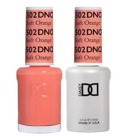 DND Duo Gel Matching Color - 502 Soft Orange - Jessica Nail & Beauty Supply - Canada Nail Beauty Supply - DND DUO