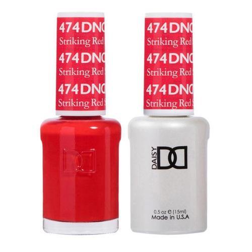 DND Duo Gel Matching Color - 474 Striking Red - Jessica Nail & Beauty Supply - Canada Nail Beauty Supply - DND DUO