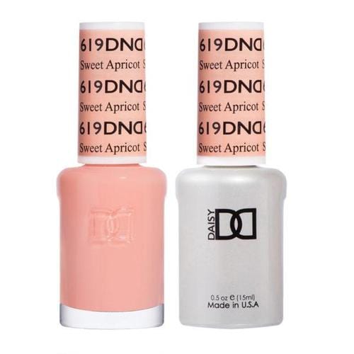 DND Duo Gel Matching Color - 619 Sweet Apricot - Jessica Nail & Beauty Supply - Canada Nail Beauty Supply - DND DUO