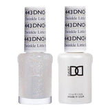 DND Duo Gel Matching Color - 443 Twinkle Little - Jessica Nail & Beauty Supply - Canada Nail Beauty Supply - DND DUO