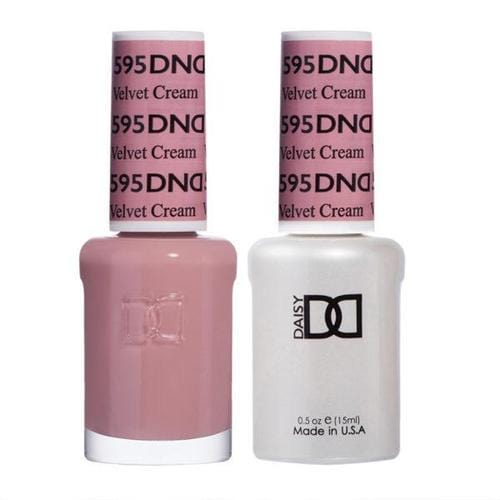 DND Duo Gel Matching Color - 595 Velvet Cream - Jessica Nail & Beauty Supply - Canada Nail Beauty Supply - DND DUO