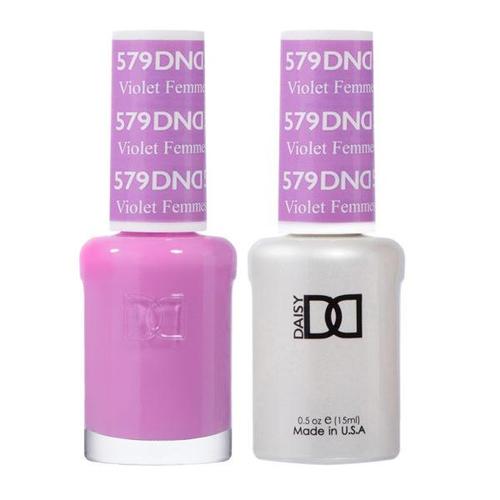 DND Duo Gel Matching Color - 579 Violet Femmes - Jessica Nail & Beauty Supply - Canada Nail Beauty Supply - DND DUO