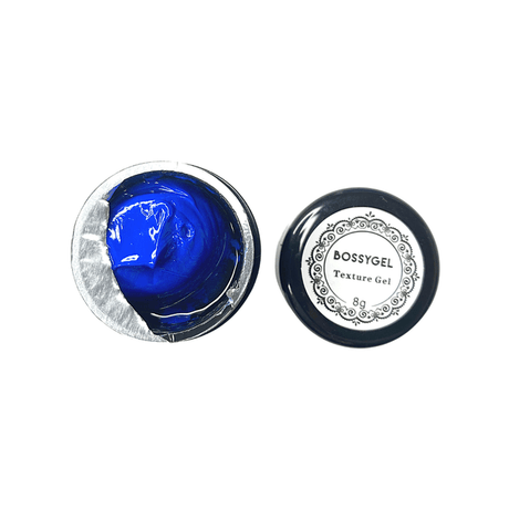BOSSY - TEXTURE Gel Paint - 06 - OCEAN BLUE (8g) - Jessica Nail & Beauty Supply - Canada Nail Beauty Supply - TEXTURE GEL PAINT