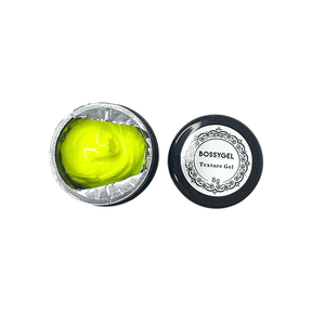 BOSSY - TEXTURE Gel Paint - 09 - NEON LIME (8g) - Jessica Nail & Beauty Supply - Canada Nail Beauty Supply - TEXTURE GEL PAINT