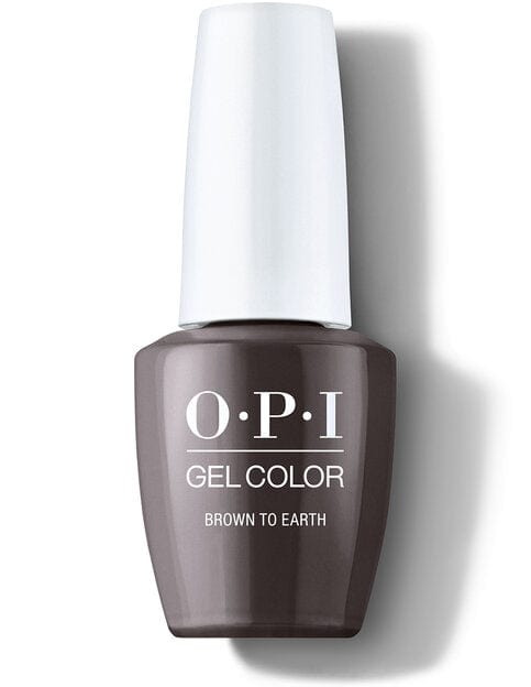 OPI Gel Color GC F004 Brown To Earth