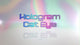 Aora Rainbow Hologram Cateye