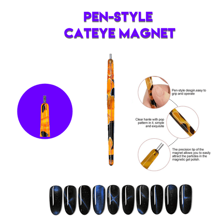 Cat Eye Magnet - Pen Style (1pc) - Jessica Nail & Beauty Supply - Canada Nail Beauty Supply - Cat Eye Magnet