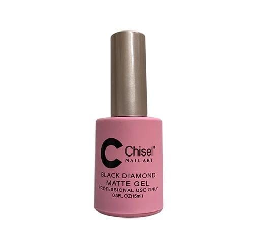 Chisel Nail Art Black Diamond Matte Gel 15 ml