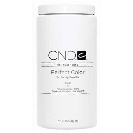 CND Perfect Color Sculpting Powder Acrylic Powder Clear