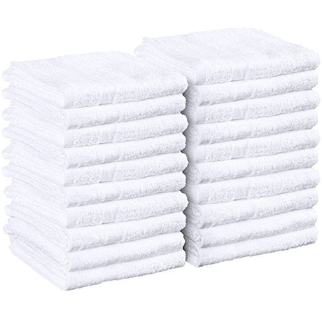 Pedicure Manicure Cotton Towels WHITE