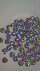 JNBS Crystal Rhinestone Chessboard Circle Flatback Crystal AB