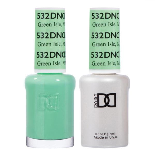 DND Duo Gel Matching Color - 532 Green Isle MN - Jessica Nail & Beauty Supply - Canada Nail Beauty Supply - DND DUO