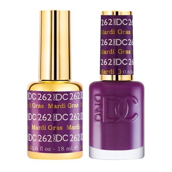 DND DC Duo Gel Matching Color - 262 MARDI GRAS - Jessica Nail & Beauty Supply - Canada Nail Beauty Supply - DND DC DUO